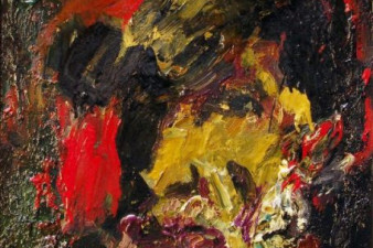 Автопортрет загадочный. 2008. Картон, масло. 41х38